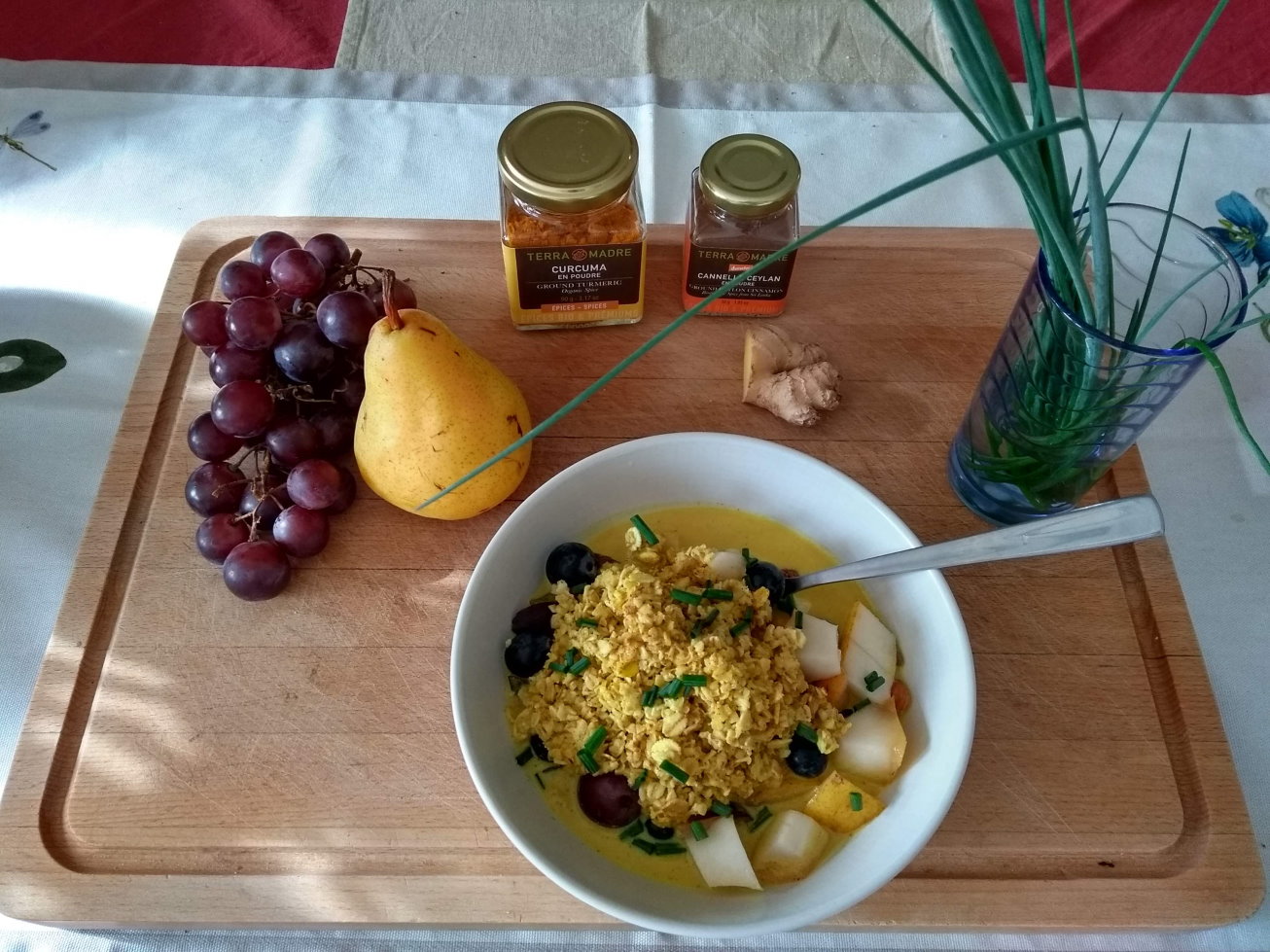 Petit déjeuner léger et nourrissant